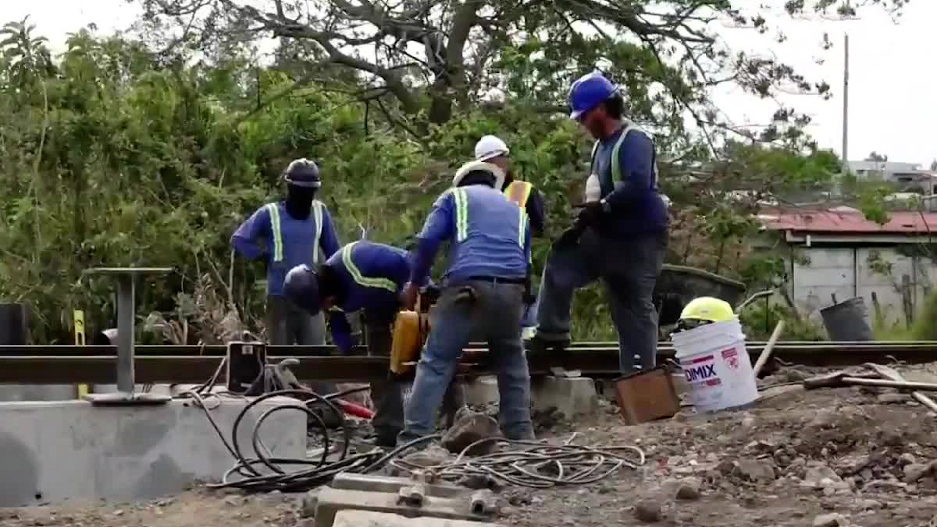 Avanzan obras ferroviarias hacia Cartago