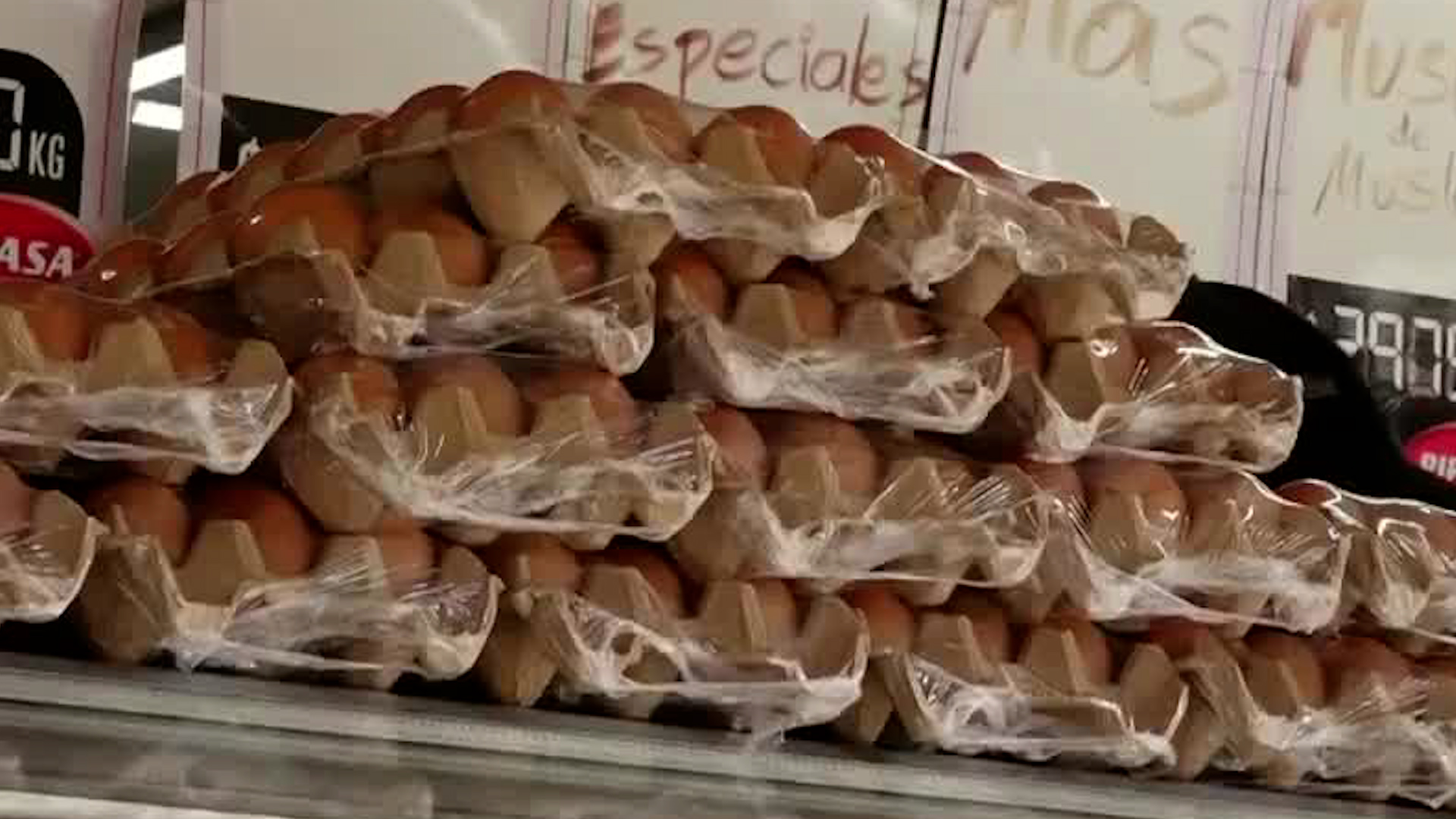 Huevos subieron de precio en un 16% en el último mes