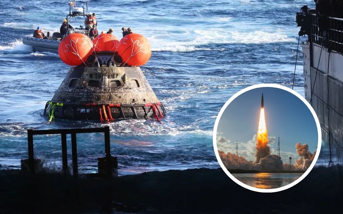 La misión Artemis II duró 10 días. (NASA)