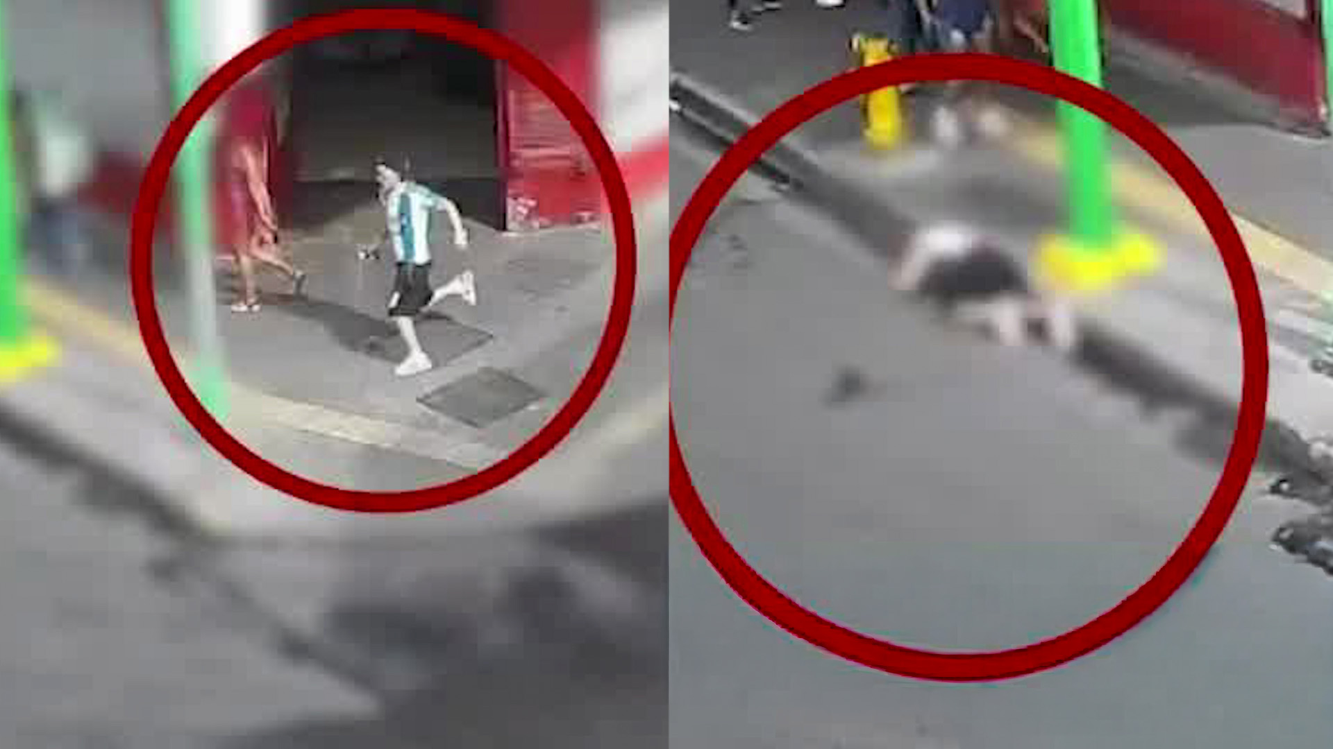 Homicidio en San José quedó grabado | VIDEO
