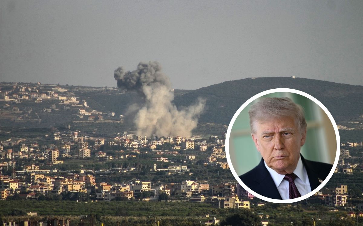 Trump afirmó que la tregua se produjo tras unas conversaciones. (AFP)