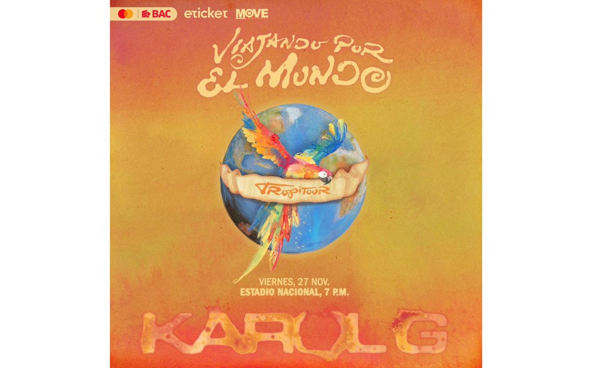 Karol G el 27 de noviembre en el Estadio Nacional. (Move Concerts Costa Rica)