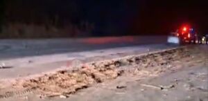 La menor perdió la vida en el sitio.