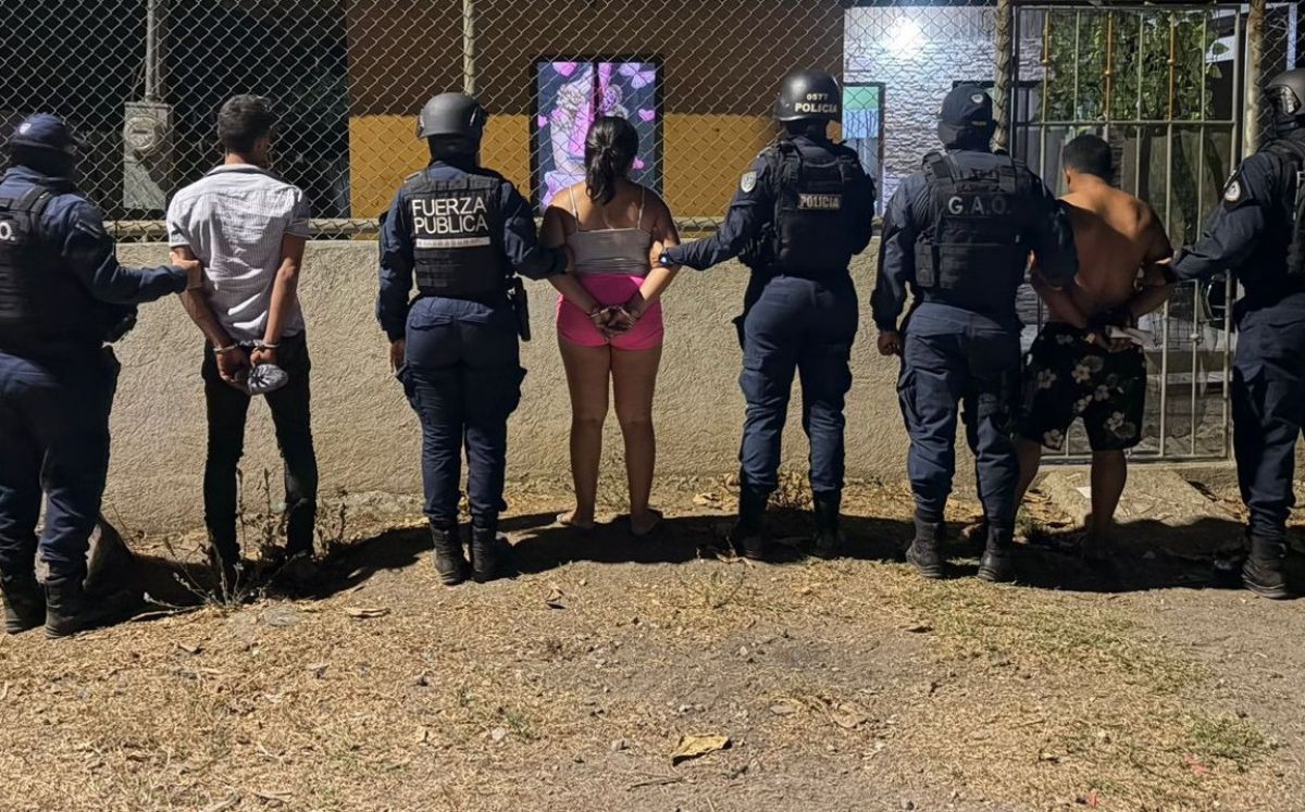 Sospechosos detenidos en Liberia. (MPS)