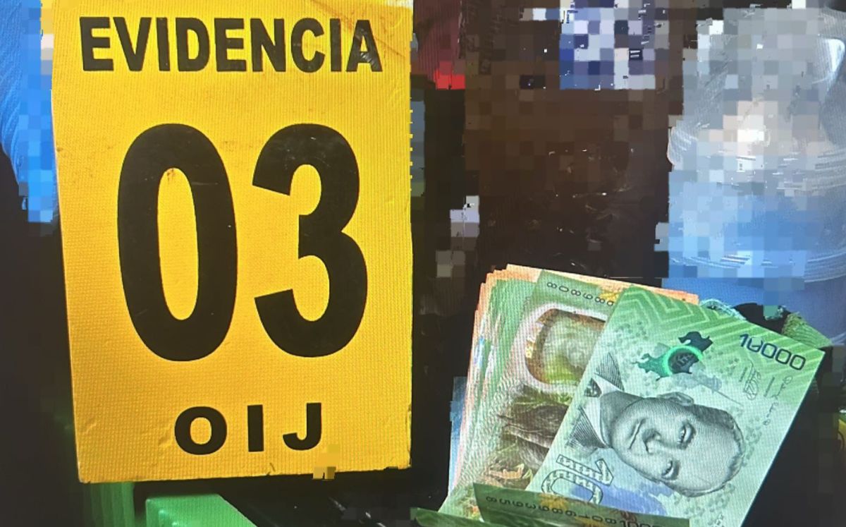 Agentes decomisaron evidencia clave para la investigación. (OIJ)