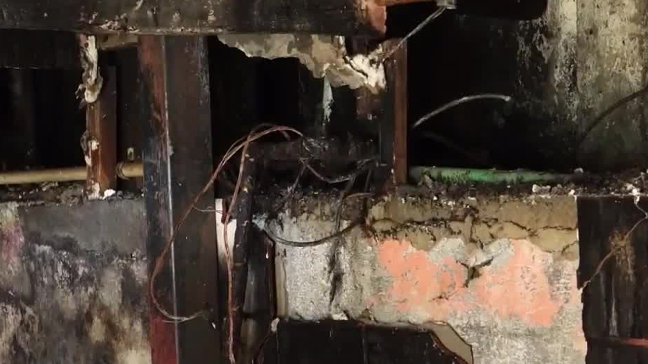 Gloria perdió su casa tras voraz incendio