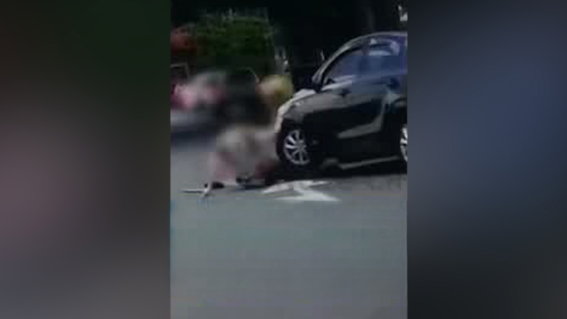 Pelea entre conductores terminó el atropello