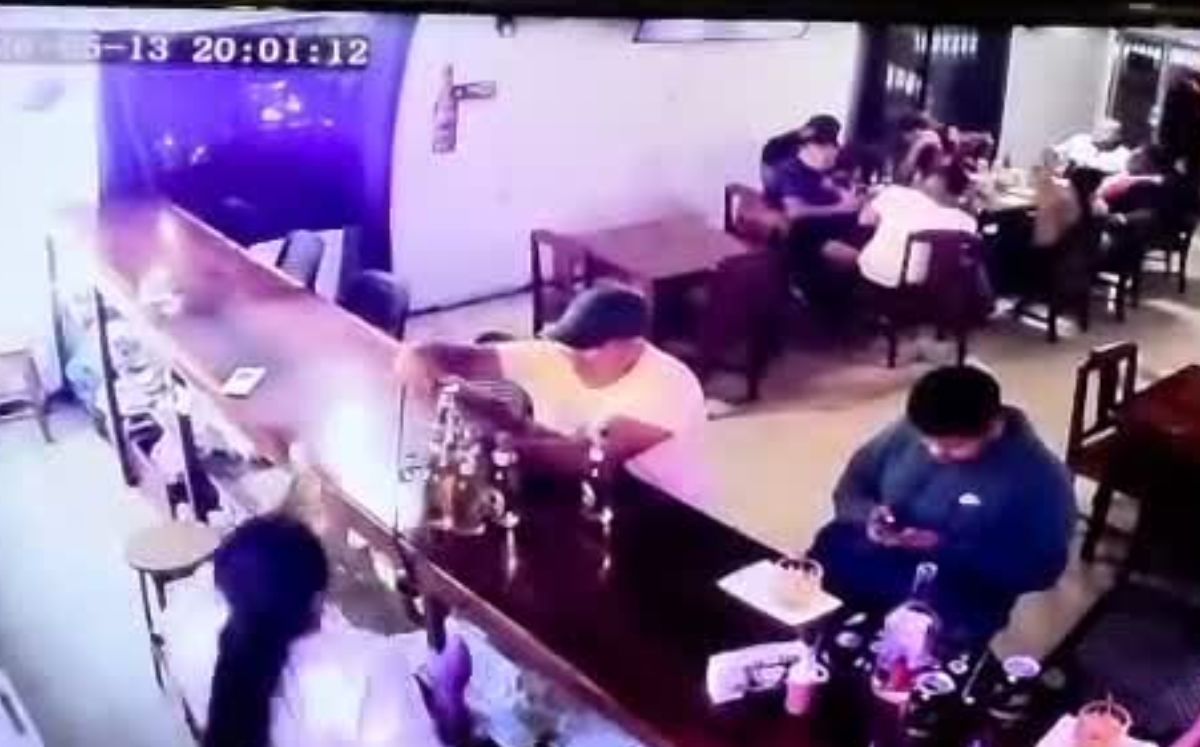 OIJ analiza el video donde se observa el homicidio.