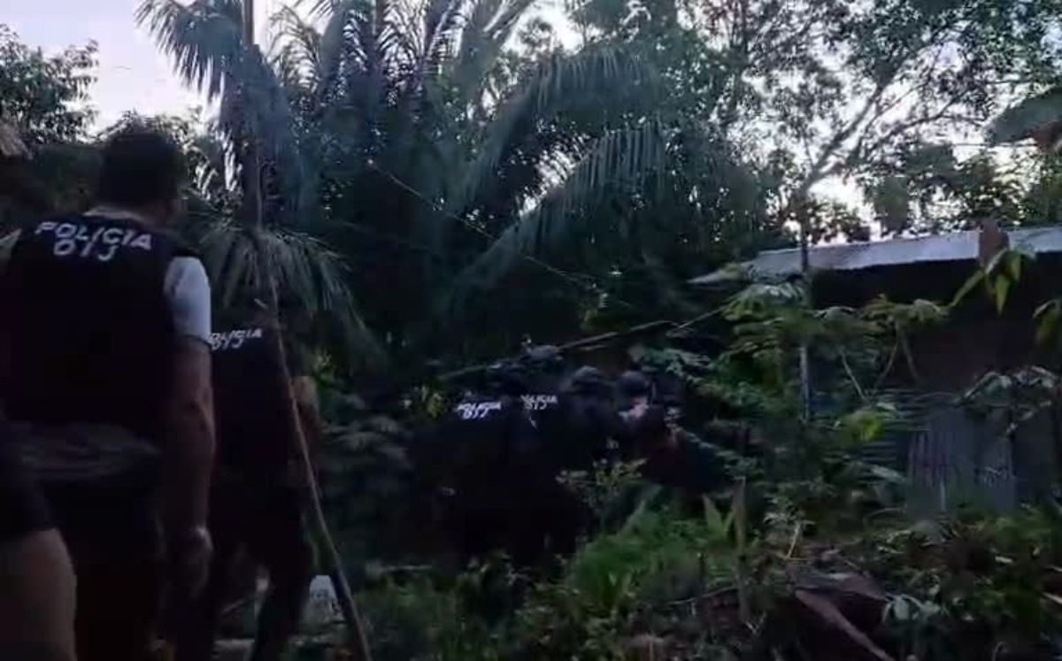 Allanamientos en Limón. (OIJ)