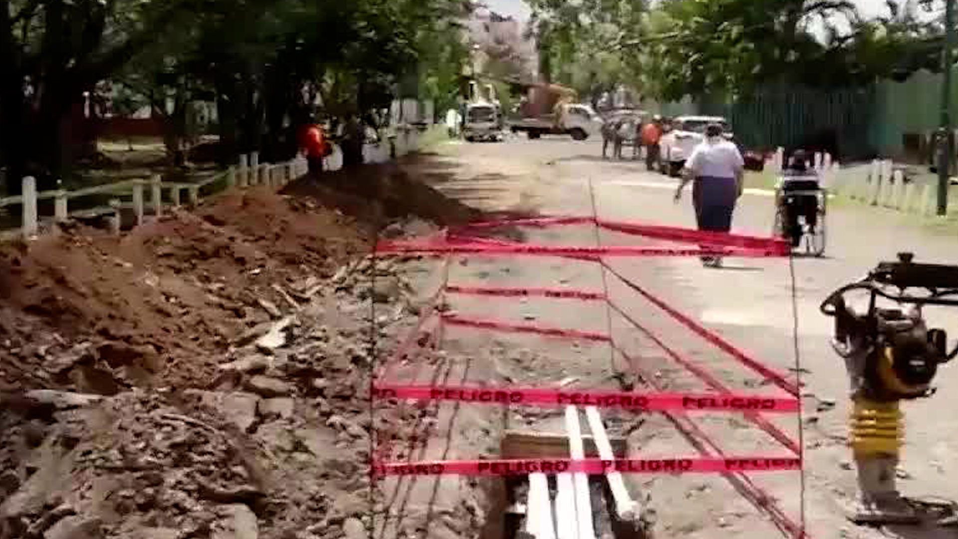 Inician obras de iluminación en La Sabana