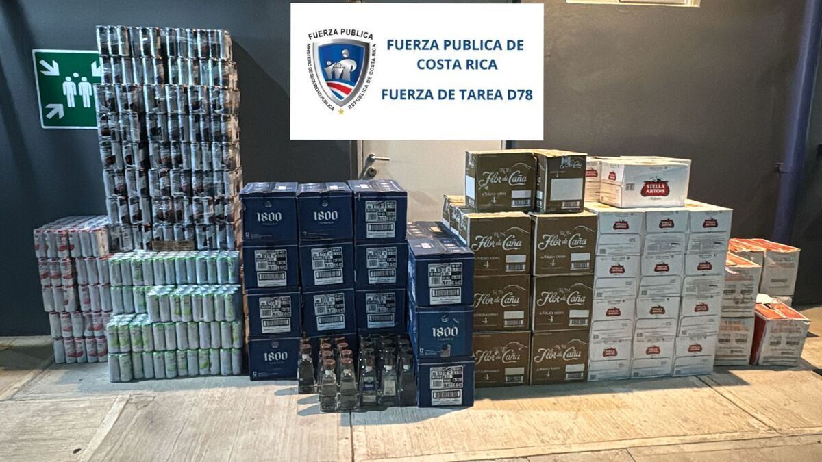 Fuerza Pública decomisa más de 2.500 unidades de licor