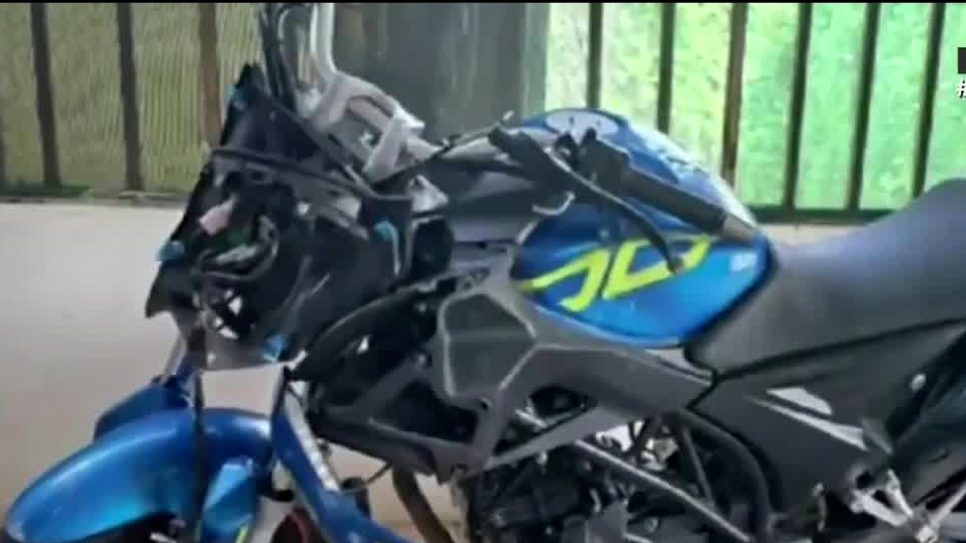 Asaltante baja a pedradas de moto a hombre para robarla