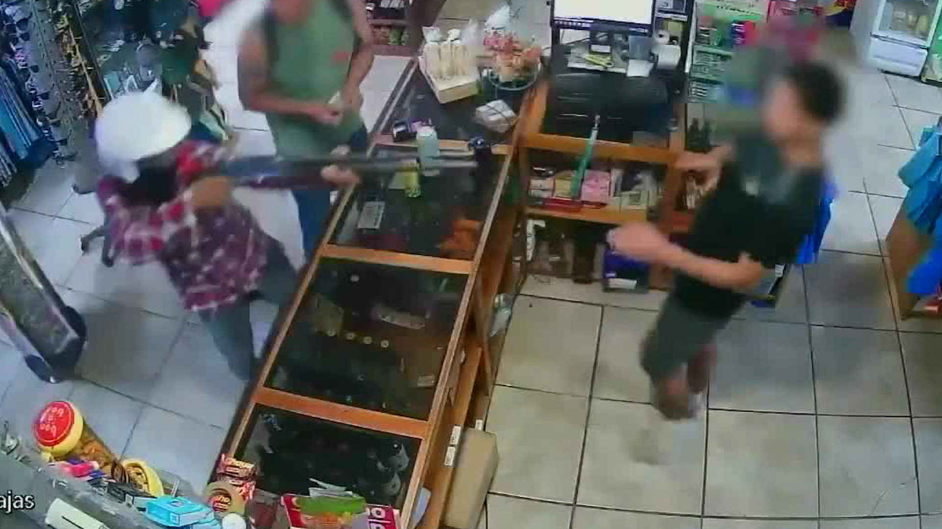Captan atraco con escopeta de grueso calibre en Guanacaste | VIDEO
