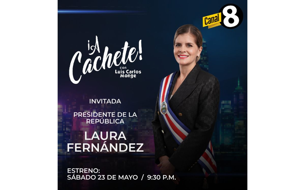 Invitada especial a “¡A Cachete!”.