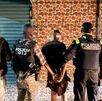 Hombre detenido en San Carlos. (OIJ)
