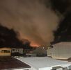 El fuego consumió aproximadamente un 80% de la estructura.