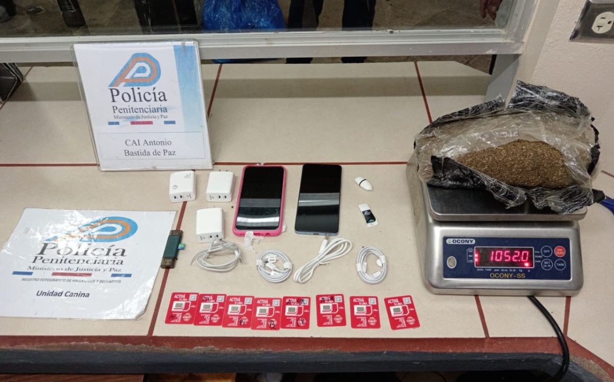 Policía localiza droga y dispositivos cerca de cárcel en Pérez Zeledón