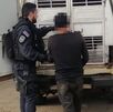 Sospechoso detenido en Los Chiles. (MPS)
