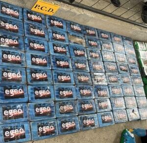Cocaína decomisada por las autoridades. (MPS)