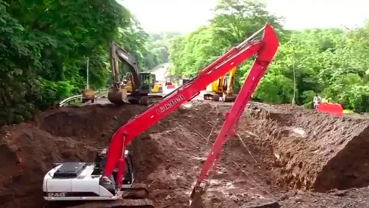 Hundimiento ruta 27: Vecinos reportaron grietas hace 15 días