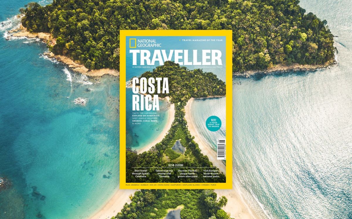 Costa Rica protagoniza la edición de junio de National Geographic Traveller.