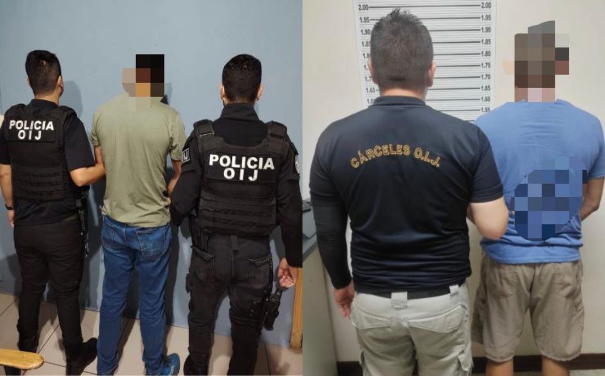Otros dos sospechosos detenidos en Guanacaste. (OIJ)