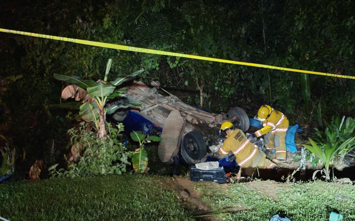 El OIJ investiga las causas que provocaron el accidente.