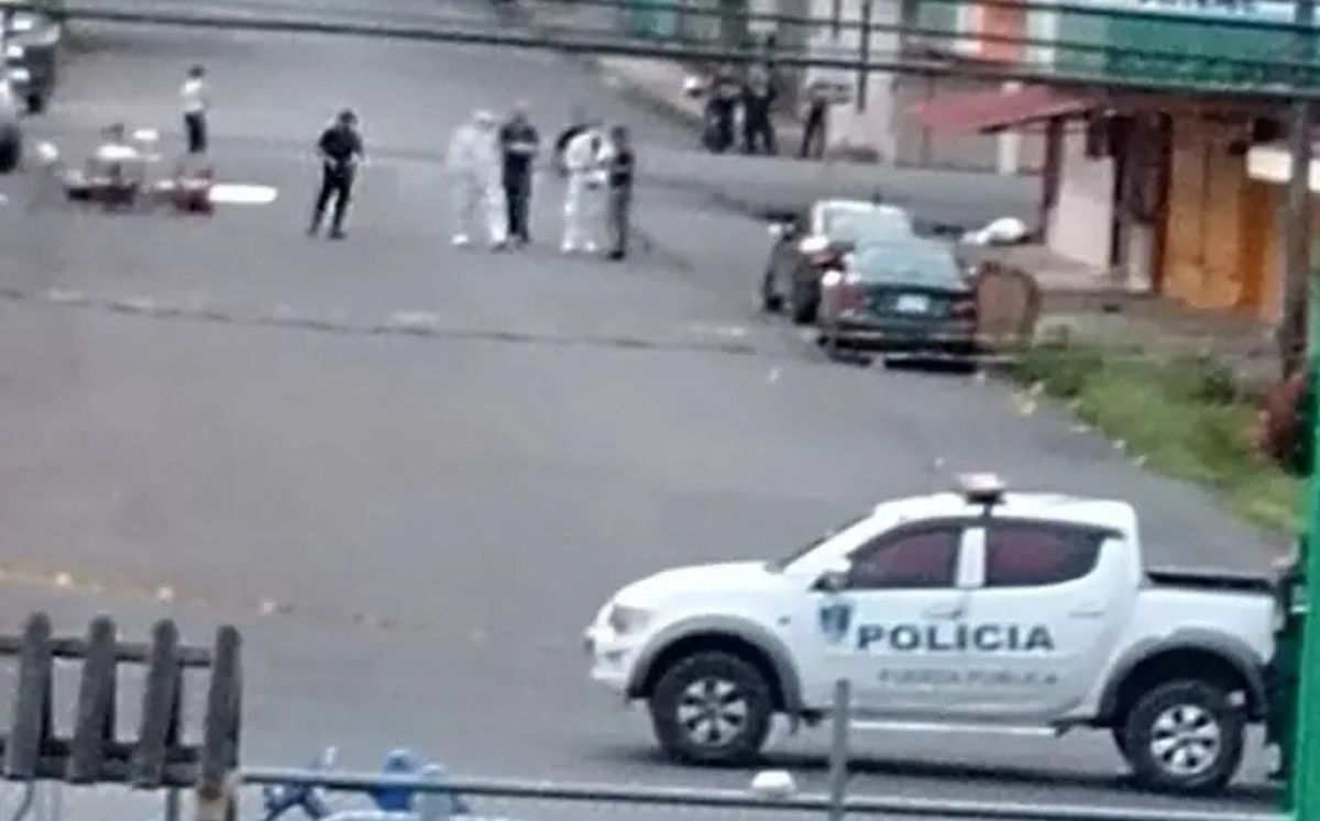Las autoridades hallaron indicios balísticos de armas de grueso calibre.