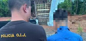 Sospechoso detenido en Parrita. (OIJ)