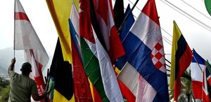 Prometen que la inauguración del Mundial se realizará de forma pacífica pese a las protestas de maestros. (Foto de Joseph EID / AFP)