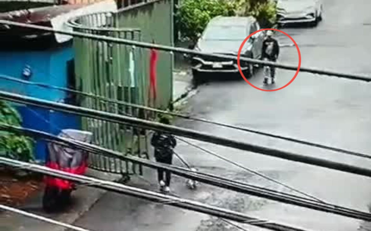 Presunto sospechoso del ataque armando.