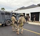 Agentes judiciales realizaron cuatro allanamientos. (OIJ)