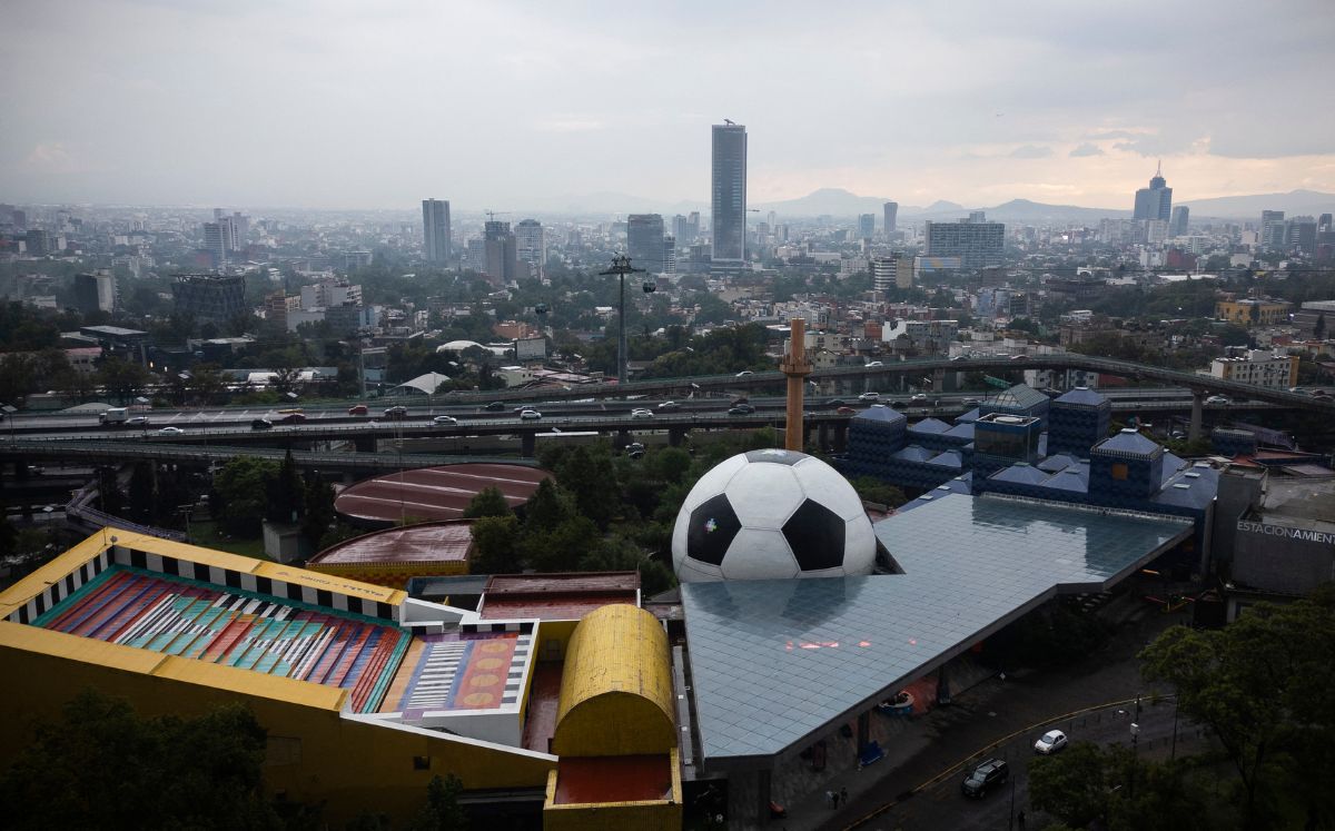 La inauguración será en el Estadio Ciudad de México. (Foto por RODRIGO OROPEZA / AFP)