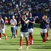 Kylian Mbappé brilló con un doblete. (Foto por FRANCK FIFE / AFP)