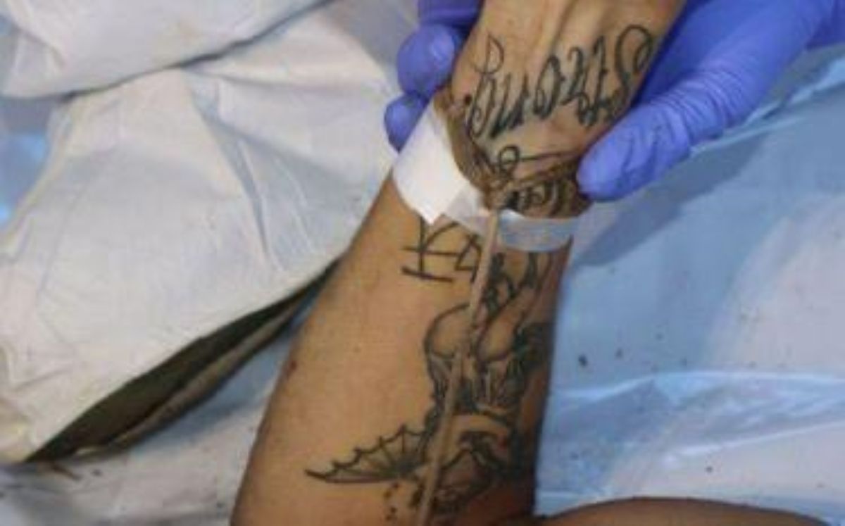 Tatuajes de la víctimas. (OIJ)