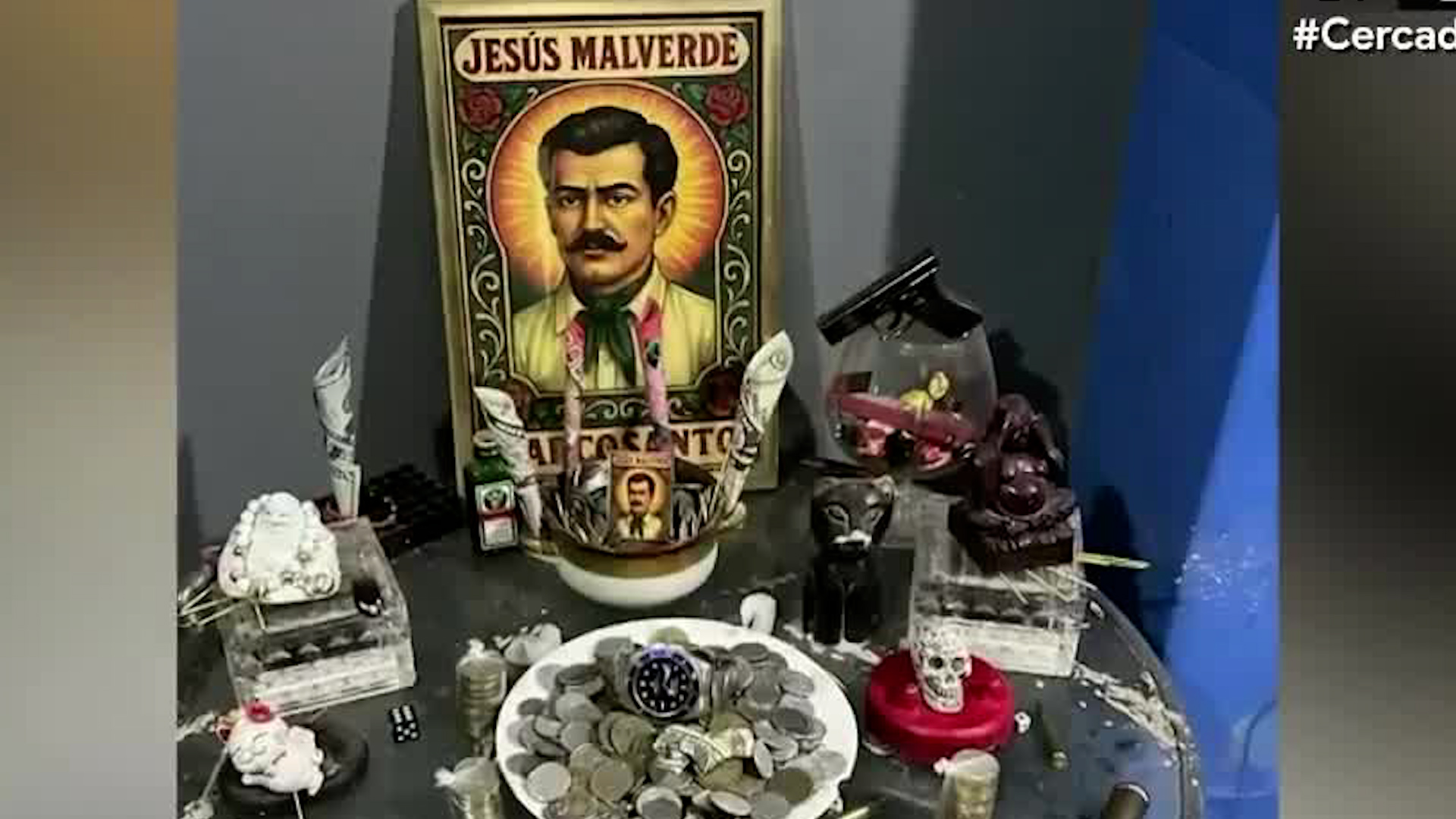 Captura de delincuentes destapa presencia de narcosantos