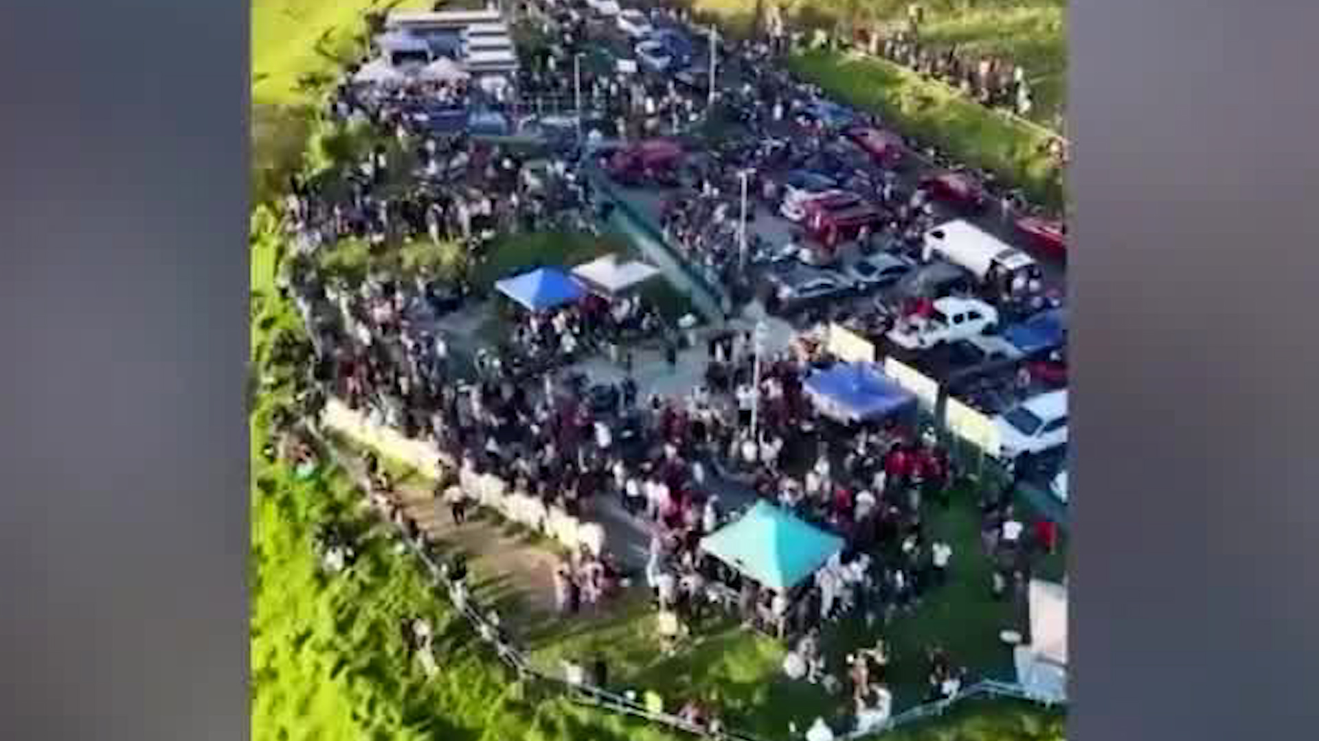 Motociclistas saturaron acceso al mirador