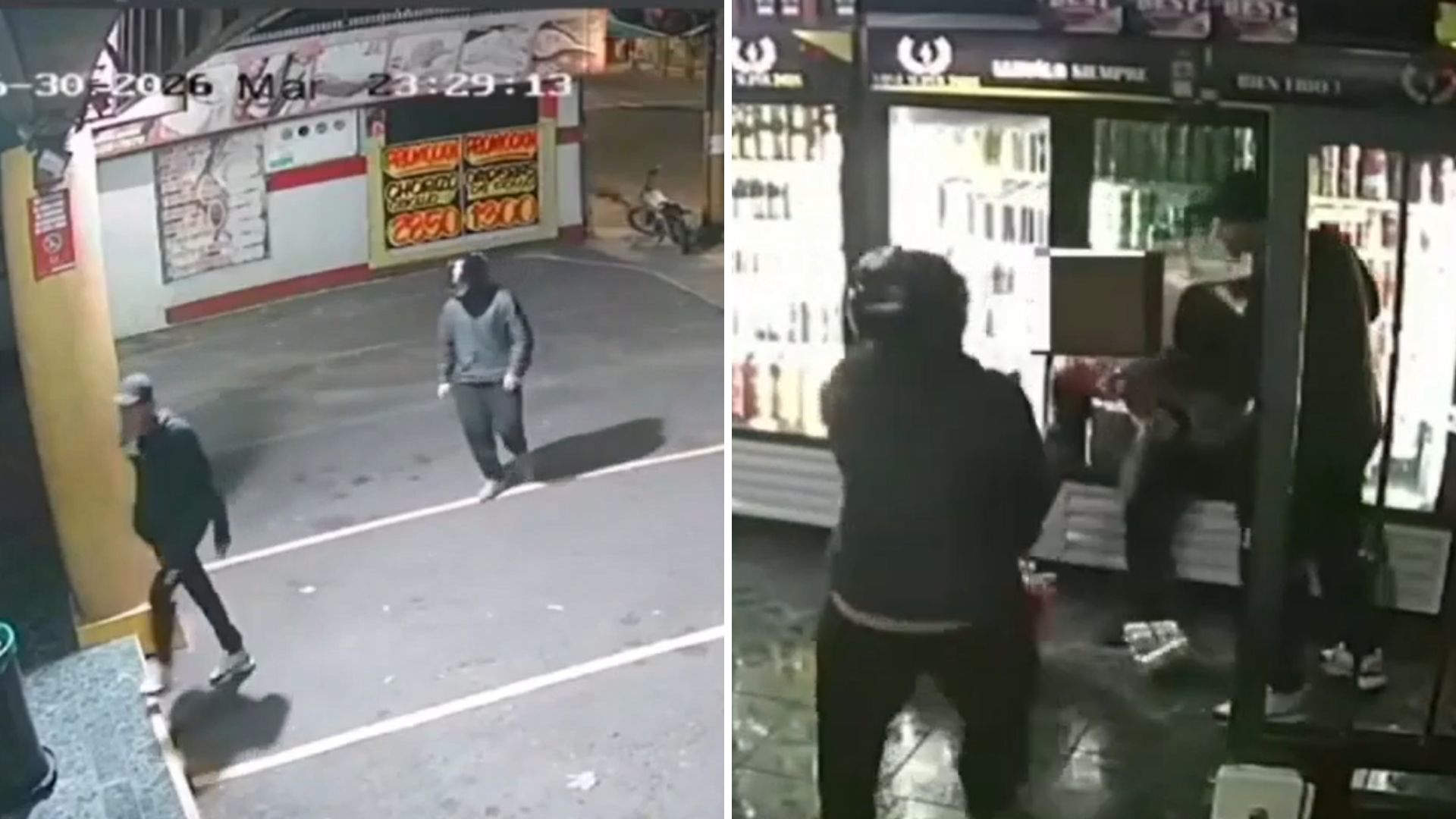 Asalto armado a minisúper en Desamparados