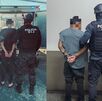 Dos de los detenidos por los agentes judiciales. (OIJ)
