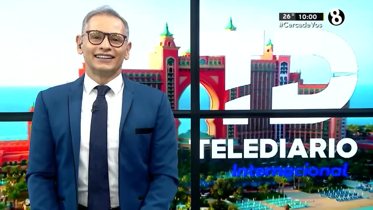 Telediario Internacional con Alejandro Ramírez, 13 de julio