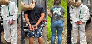 Detenidos en Limón. (OIJ)