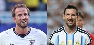 Argentina e Inglaterra disputan una semifinal cargada de rivalidad. (Foto por PATRICIA DE MELO MOREIRA | THOMAS COEX / AFP)