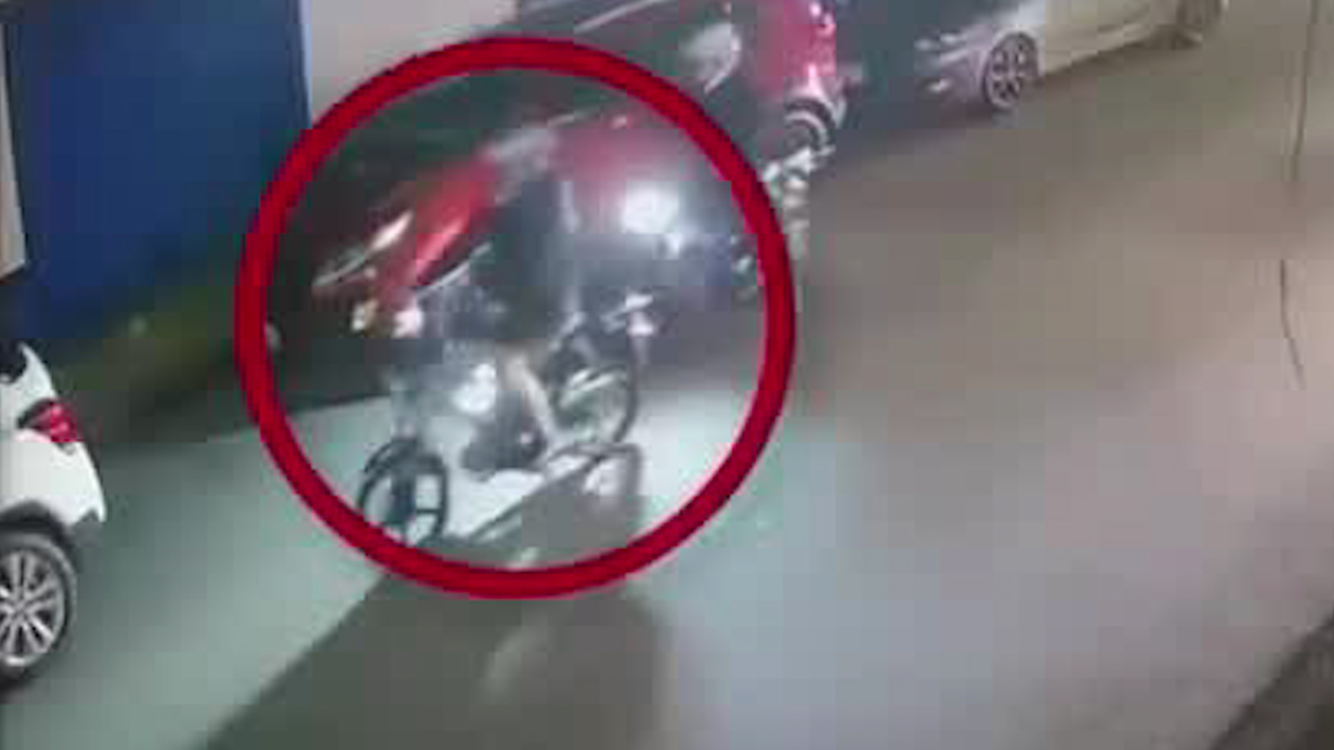 Así robaron bicimoto en Desamparados | VIDEO