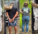 Detenidos en Limón. (OIJ)