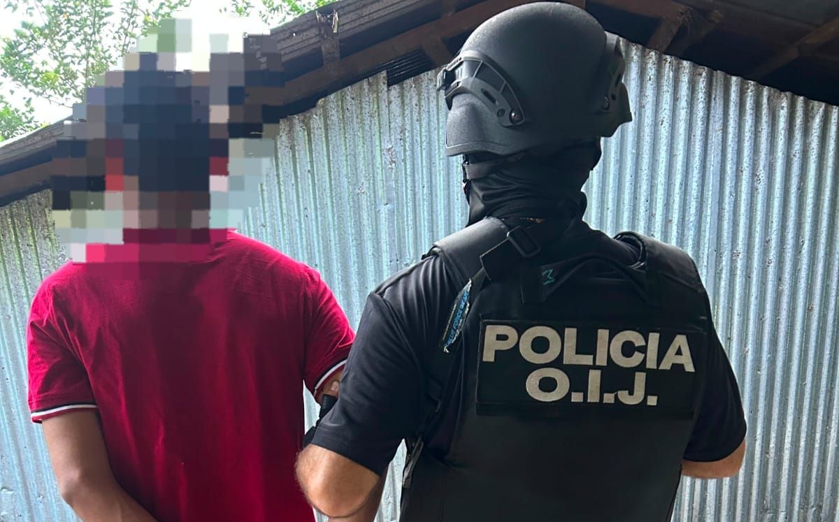 Sospechoso de homicidio detenido en San Carlos. (OIJ)