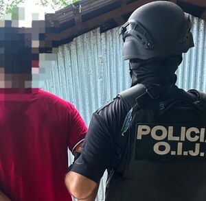 Sospechoso de homicidio detenido en San Carlos. (OIJ)
