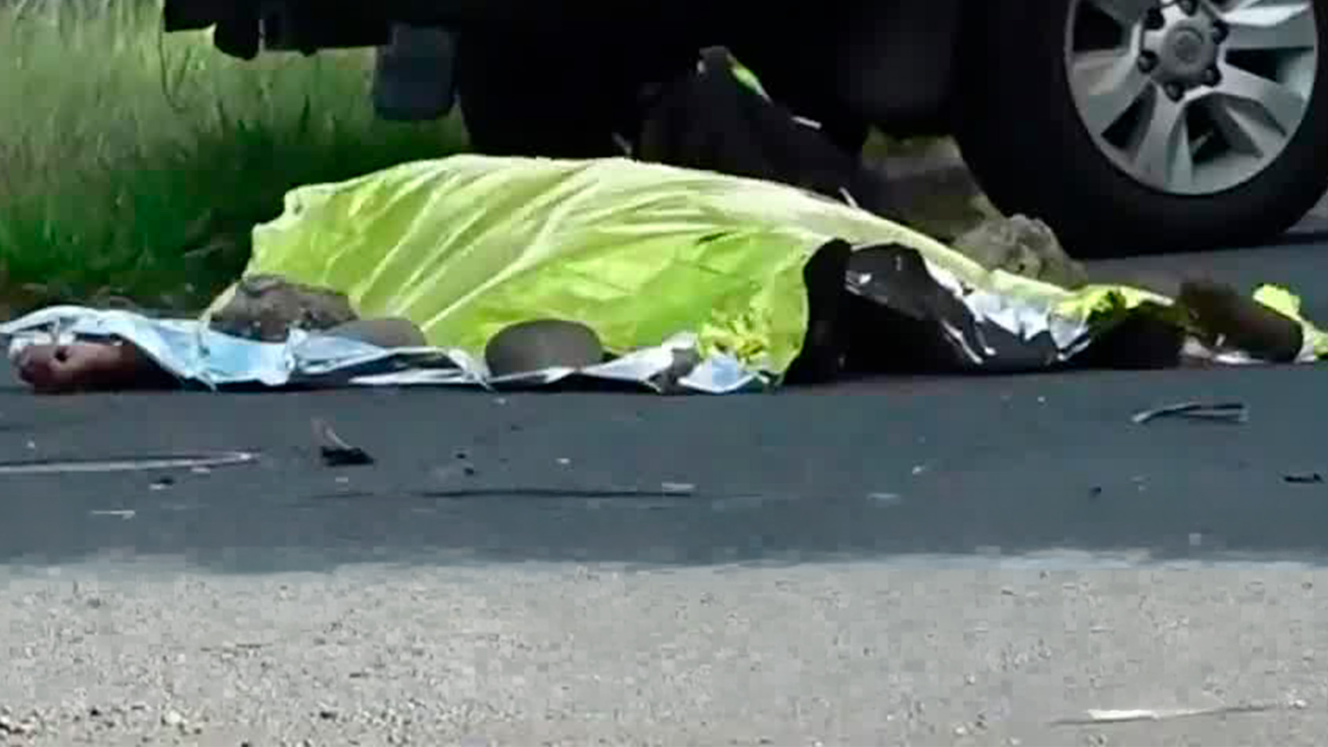 Hombre muere tras choque en Santa Ana