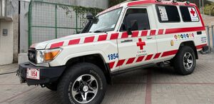 El adolescente de 14 años fue llevado de urgencia al Hospital San Juan de Dios.