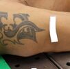 Tatuaje que tenía el hombre fallecido. (OIJ)