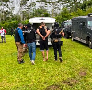 Laura Fernández destacó trabajo conjunto de cuerpos policiales. (OIJ)